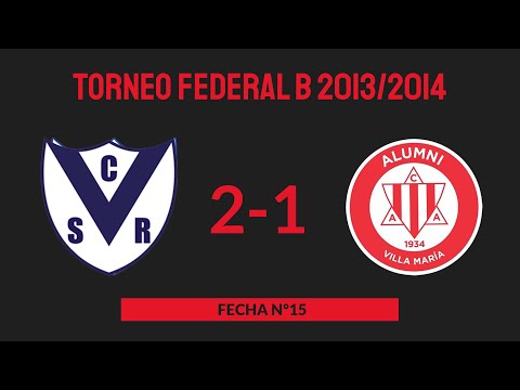 Torneo Federal B - Temp 2013/2014 - Fecha Nº15 - Rivadavia (Venado Tuerto) 2 - 1 Alumni