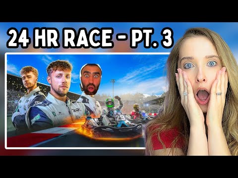 Reaction to I Survived a 24 Hour YouTuber Race - Part 3