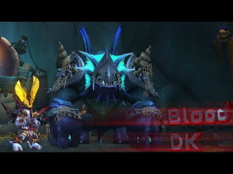 WoW Legion Kill 'Harjatan' - "Tomb of Sargeras" Mythic Raid Blood DK Tank PoV (2160p)