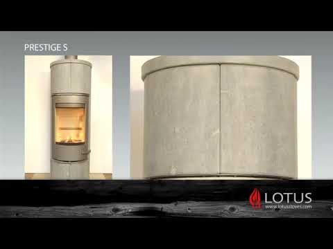 Lotus Prestige S 5kW mit Speckstein Speichermasse | derofenfuchs Kaminstudio  - www.derofenfuchs.de