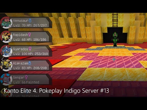 Kanto Elite 4 | Pokeplay Indigo Server #13
