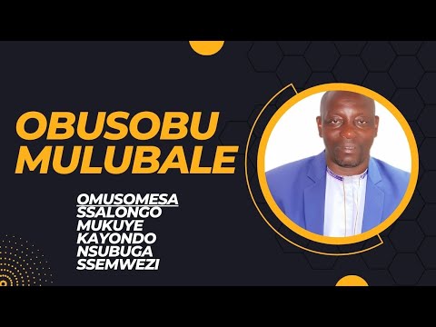 OBUSOBU MULUBALE