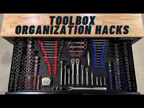 PROFESSIONAL Toolbox Organization Hacks You Need To Know!