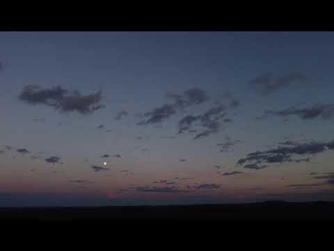 20211026 The moon over Lake Como, PA.