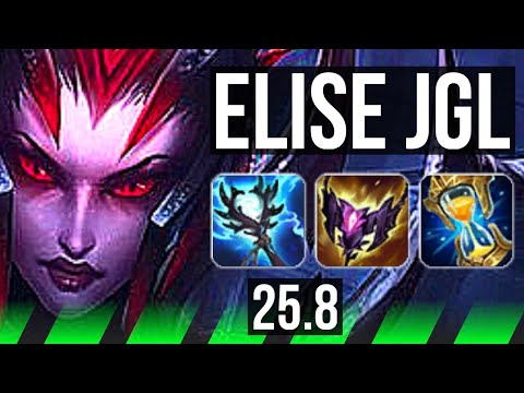 ELISE vs VI (JGL) | 12/2/7 | EUW Master | 25.8