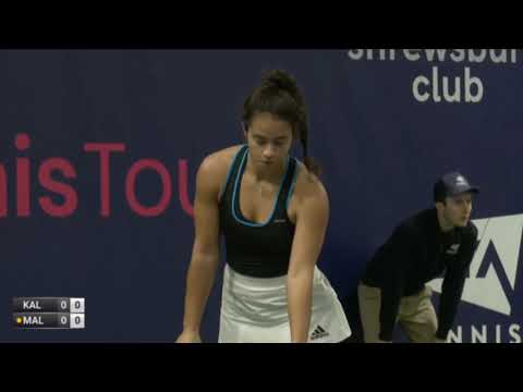 ANHELINA KALININA V ELIZ MALONEY - W100 SHREWSBURY