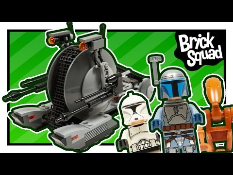 LEGO STAR WARS 75015 CORPORATE ALLIANCE TANK DROID animated build