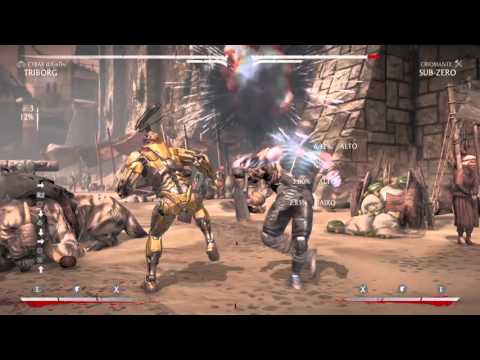 Mortal Kombat X - Reset de Cyrax 72% de dano