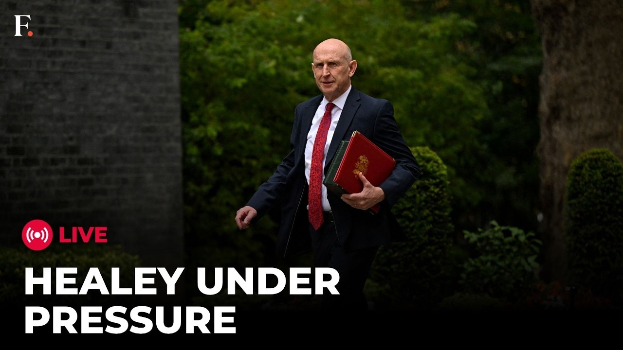 LIVE: UK Finance Minister John Healey Holds Press conference Amid Growing Economic Crisis