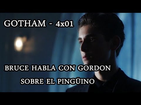Gotham 4x01: Bruce talks with Gordon about the Penguin and then disappears - Subtitulado