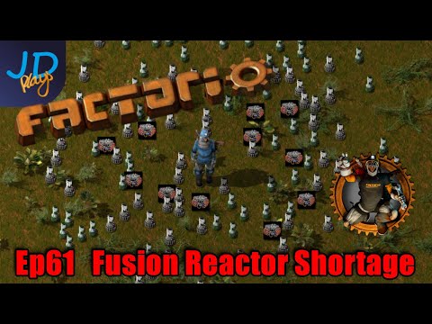Ep61 Fusion Reactors Shortage ⚙️ Factorio SubX ⚙️ Gameplay, Lets Play