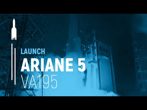 Flight VA195 – ARABSAT-5A / COMS | Ariane 5 Launch | Arianespace