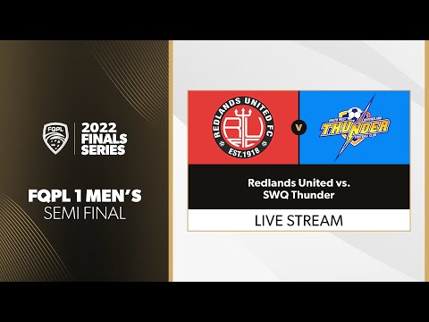 FQPL 1 Men's Semi Final - Redlands United vs. SWQ Thunder