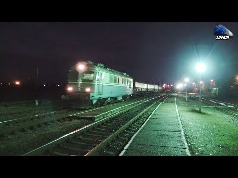 Fluieroasa 60-0510-2 Whistle Loko pe Seară/on Evening in Oradea Est Triaj - 22 December 2018