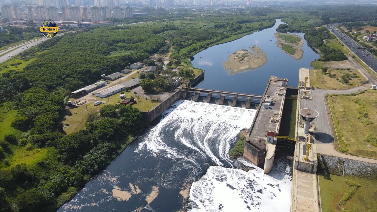 RIO TIETÊ BARRAGEM DA PENHA ZL HOJE MOSTRAREMOS E SUA IMPORTÂNCIA NA REGULAGEM DOS NÍVEIS DO RIO.