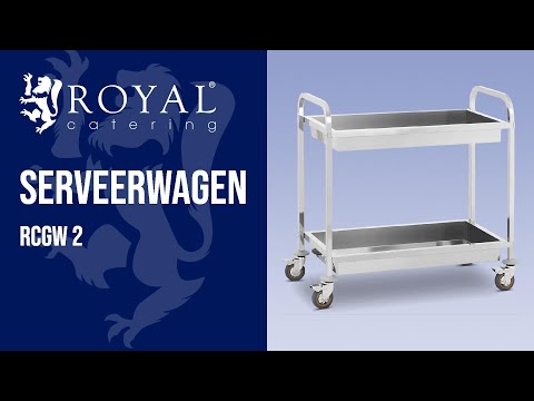 Video - Serveerwagen - 2 laden - tot 320 kg