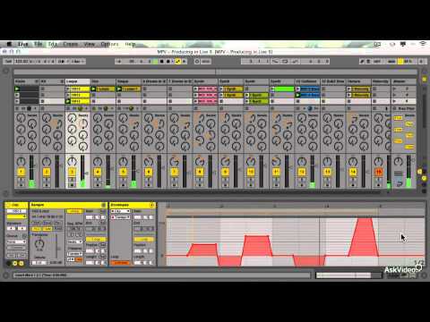 Live 9 404: Producing Techno and House - 16. Sound Design With Clip Envelopes