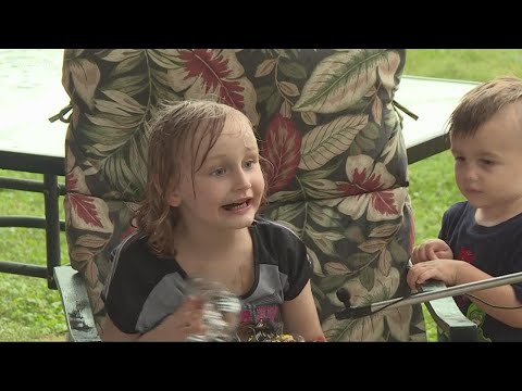 North Ridgeville girl celebrates end of cancer treatment with very own drive-by parade