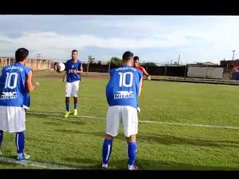 TALENTOS 10 FUTEBOL CLUBE AQUECIMENTO ESTREIA NO PAULISTA EM SAO CARLOS