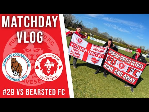 No Drum Allowed! | Punjab United 2021/22 Matchday Vlog #29 vs Bearsted FC