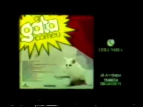 Comercial do LP "A gata comeu - Nacional" (1985)