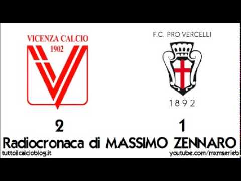 Vicenza-Pro Vercelli 2-1 - Radiocronaca di Massimo Zennaro (8/11/2014) da Radiouno RAI
