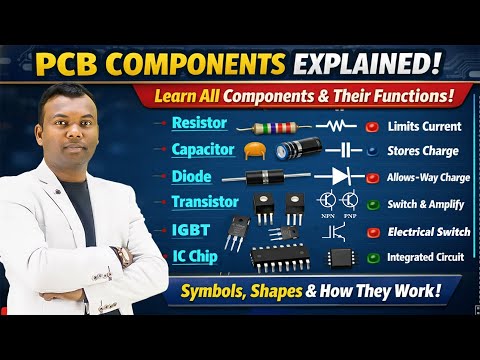 Basic Electronics Components Course | All PCB Components Guide | Basic Components Working & Testing