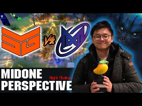 First Time Nightstalker played as carry in DPC Sea Tour 3 | Midone Nightstalker - SMG vs NGX