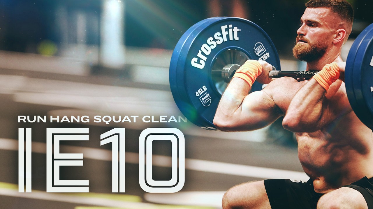 Men's Event 10: Run Hang Squat Clean