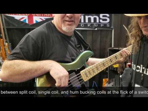SIMS PICKUPS - NAMM SHOW 2017 Musicplayers.com