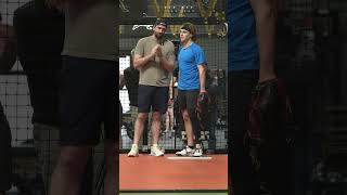 2024 High School Draft Prospect Bryce Meccage Snagging An Indoor PR