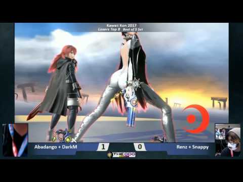 KKON17 Doubles: SSB Wii U - LT8 - Abadango + DarkM vs Renz + Snappy
