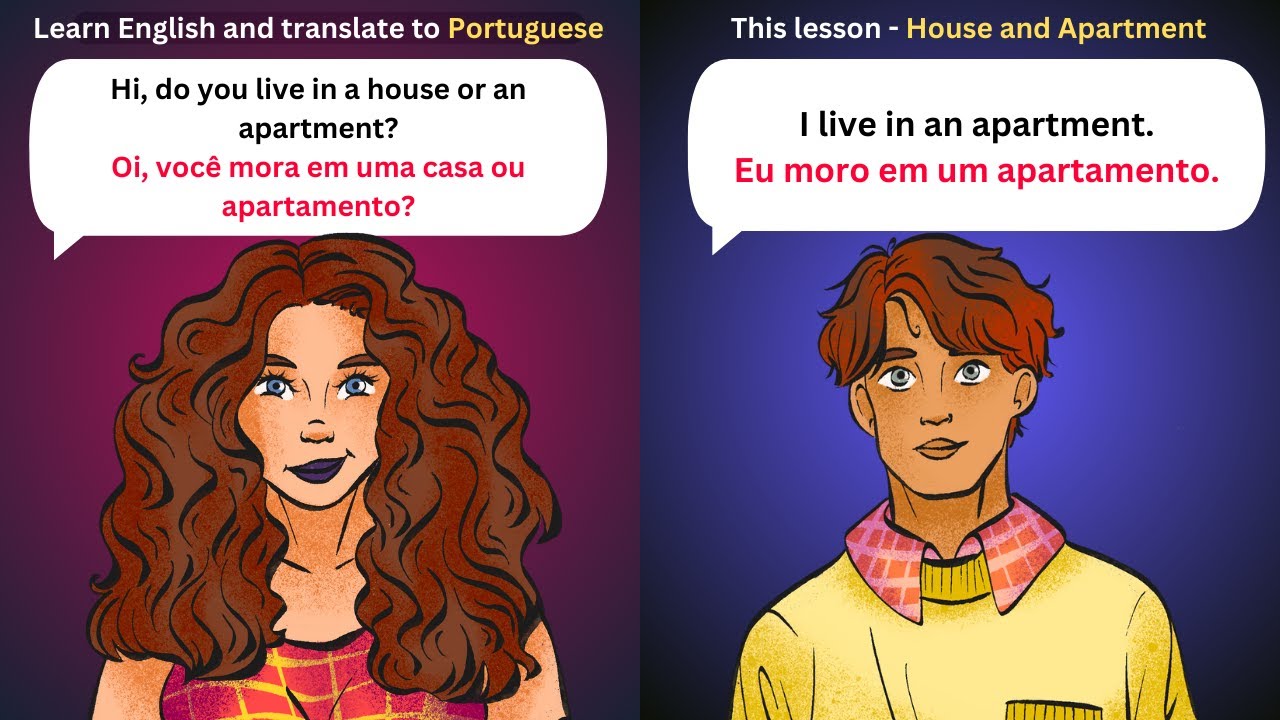 Aprenda Inglês: Conversações Sobre Casa e Apartamento para Falantes de Português