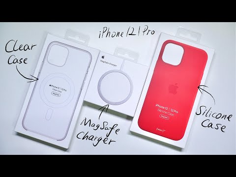 Dėklas skirtas Apple iPhone 12, 12 Pro su MagSafe, skaidrus