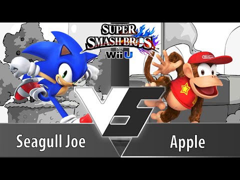Smashadelphia - Seagull Joe (Sonic) vs Apple (Diddy Kong) - Smash 4 Wii U