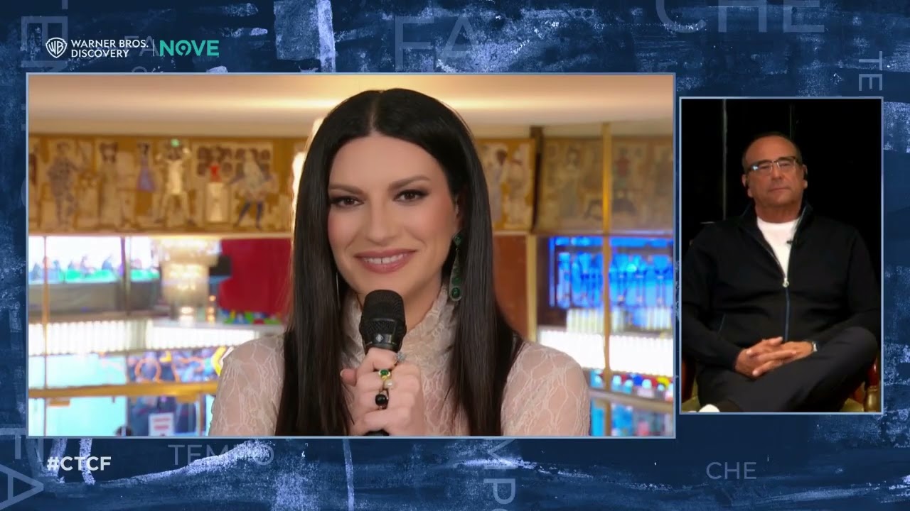 Laura Pausini "Tutti dovremmo avere un Carlo Conti nella vita" | Che tempo che fa