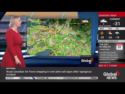 Katelin Owsianski - Global BC - Weekday Morning News - Monday, December 19, 2022.