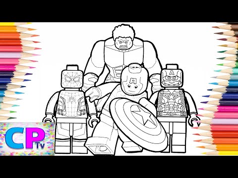 Avengers Coloring Pages,Spiderman,Hulk,Double C.America,NCS Music,Unknown Brain - Why Do I?