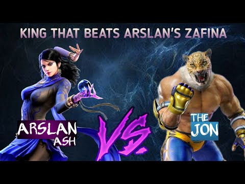 Arslan Ash (Zafina) Vs The JON (King) [Ft-7] Tekken 7 season 4 Pakistan