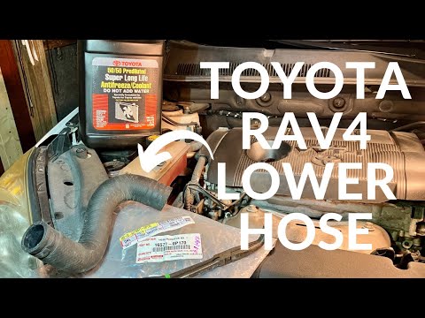 Toyota RAV4 Lower Radiator Hose Replacement/Coolant Change (2006-2012)