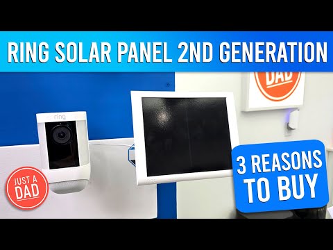 Ring Solar Panel 2nd Generation for Stick Up Cam and Spotlight 3 Reasons to Buy