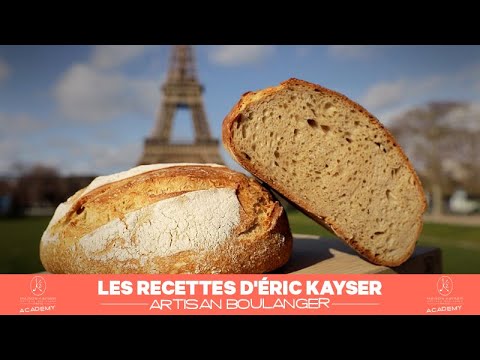 A receita do pão amassado à mão e moído na pedra de Éric Kayser