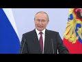 IN FULL Putin Addresses Ceremony Signing To Add Four Ukraine Region To Russia RU