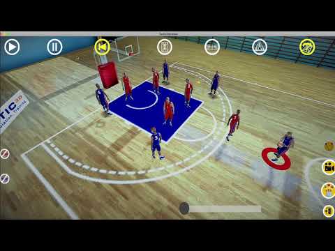 écran basketball - Tactic3D