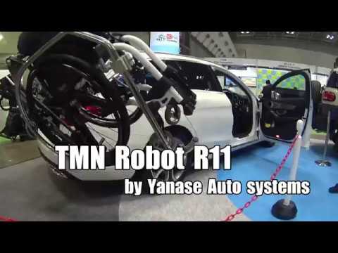 福祉車両車椅子補助装置 TMN ROBOT R11 国際福祉機器展