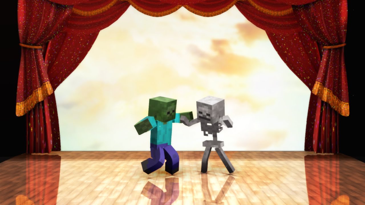 【MMD】はなまるセカイ【Minecraft】