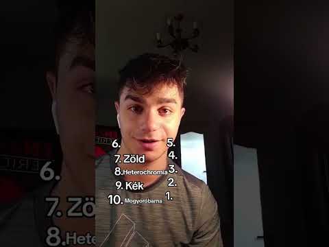 Top 10 legritkább szemszínek #magyar #magyartiktok #szemszin #szem #top10 #érdekességek #szemek #rit