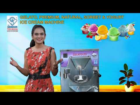 Mr. Gelato-25 (Gelato, Natural, Premium & Sorbet Making Machine)