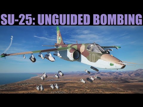 Su-25 Frogfoot: Unguided Bombing (CCIP/CCRP) Tutorial | DCS WORLD