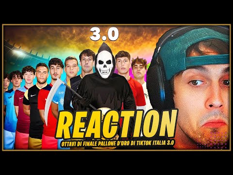 🏆BLUR REACTION OTTAVI DI FINALE PALLONE D'ORO DI TIKTOK ITALIA 3.0 🇮🇹 VIDEO COMPLETO w/MARZA🏆